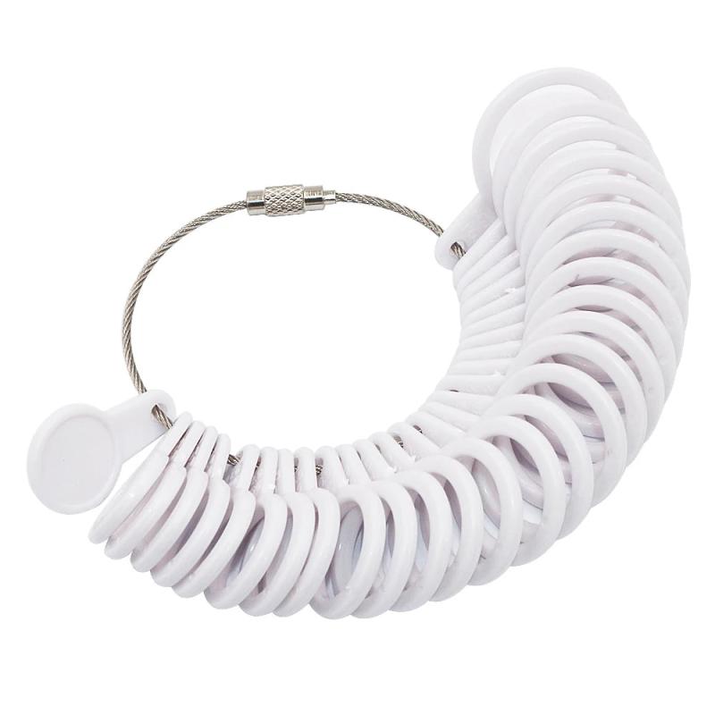 Ring Sizer Set Finger Size Gauge Measure Tool Jewelry Sizing Tools