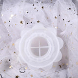 Flower Shape Candle Holder Silicone Mold DIY Resin Craft Home Decoration