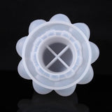 Flower Shape Candle Holder Silicone Mold DIY Resin Craft Home Decoration