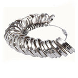 Metal Finger Ring Gauge Sizer Jewelry Measuring Tools
