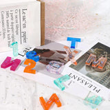 Resin Alphabet Number Mold for Epoxy Crafts