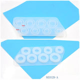2 Shapes Silicone Casting Molds For DIY Resin Rings Jewelry