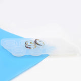 2 Shapes Silicone Casting Molds For DIY Resin Rings Jewelry