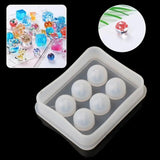 Silicone Mold 12mm Ball DIY Jewelry Necklace Pendant Making Tools