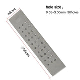 Tungsten Carbide Wire Drawplate Jewelry Making Tools