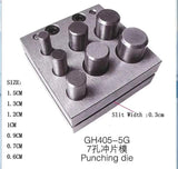 Metal Disc Cutter Punch Set for Jewelry Making