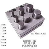 Metal Disc Cutter Punch Set for Jewelry Making