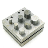 Metal Disc Cutter Punch Set for Jewelry Making