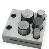 Metal Disc Cutter Punch Set for Jewelry Making