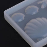 Silicone Mold Diamond Shell Epoxy Resin DIY Jewelry Making Crafts Cake Pendant