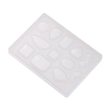 Silicone Mold Diamond Shell Epoxy Resin DIY Jewelry Making Crafts Cake Pendant