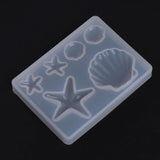 Silicone Mold Diamond Shell Epoxy Resin DIY Jewelry Making Crafts Cake Pendant