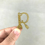Crystal Epoxy Resin Mold Alphabet Numbers Keychain Silicone Mould