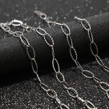 5M Stainless Steel Cable Chain Link Bulk DIY Jewelry Making
