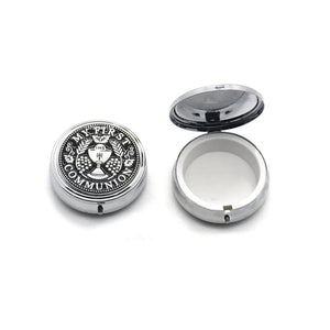 Small Size Rose Necklace Or Bracelet High-grade Eucharist Box Metal Box