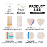 Cellulose Acetate Resin Charms for DIY Jewelry Making