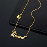 Custom Stainless Steel Name Necklace for Her