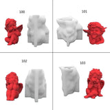 3D Angel Silicone Molds for DIY Candle Making