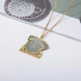 Custom Pet Photo Engraved Necklace - Stainless Steel
