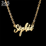 28 Styles Necklace Chains Personalized Nameplate Heart Cross Pendants