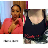 28 Styles Necklace Chains Personalized Nameplate Heart Cross Pendants