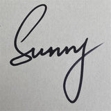 Personalized Name Necklace Handwritten Signature Art Memorial Jewelry