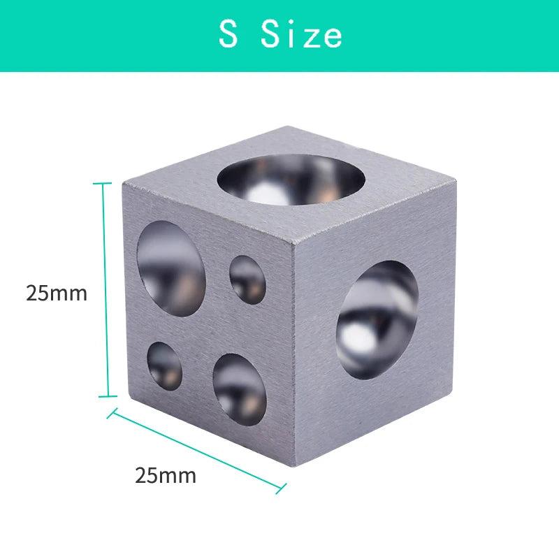 Square Metal Dapping Block for Jewelry Making Doming Tool