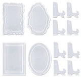 6-piece Epoxy Resin Mold Photo Frame Desktop Decoration Handicraft Tools