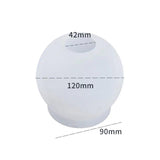 Striped Oval Chandelier Ornament Storage Silicone Mould DIY