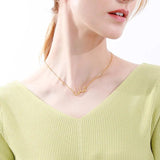 Arabic Name Necklace For Women Personalized Stainless Steel Pendant Necklace