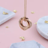 Personalized Multi-Name Family Necklace - Mother Gift