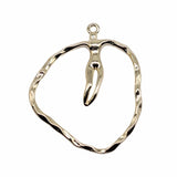 4pcs Geometry Charms Pendants for Earring Making
