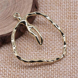 4pcs Geometry Charms Pendants for Earring Making