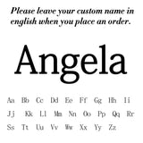 Sipuris Custom Name Necklace Box Chain Nameplate Pendant