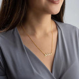 Name Necklace Personalized Pendant Stainless Steel Letter Necklace