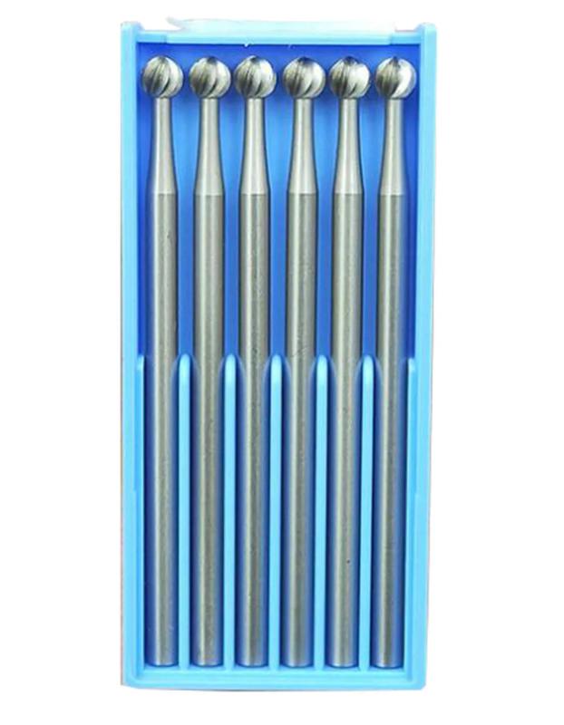 2.35mm Shank Ball Steel Polish Burs Jewelry Tool