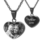 Personalized Heart Pendants Necklaces for Women