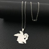 Holland Lop Bunny Pet Loss Necklace - Dwarf Rabbit Pet Memorial