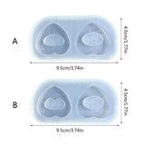 Quicksand Resin Shaker Strawberry Silicone Mold for DIY Crafts Keychain Decor