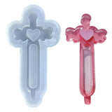 Resin Shaker Mold Silicone Epoxy Quicksand Mold for Pendant Charms