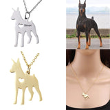 Personalized Dog Necklace Engraved Name Poodle Husky Yorkie Doberman Pug