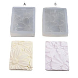 Leaf Flower Aromatherapy Gypsum Mold Car Diffuser Stone Pendant