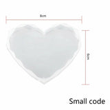 Heart Shaped Coaster Mold for Epoxy Resin DIY Crafts