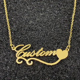 Customized Stainless Steel Name Necklace Choker