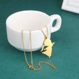 Fishhook Boy Girl Necklace Personalized Name Chain Gift