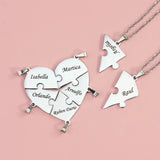 BFF Friendship Puzzle Necklace Chain Hot Selling Jewelry Gift