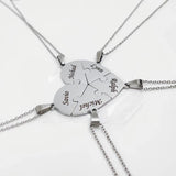 BFF Friendship Puzzle Necklace Chain Hot Selling Jewelry Gift