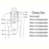 Personalized Name Necklace for Women Stainless Steel Charm Jewelry