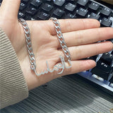 Personalized Arabic Necklace Stainless Steel Baby Charm Chain