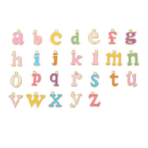 Colorful Initials Choker Personalized Jewelry